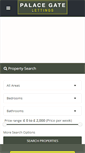 Mobile Screenshot of palacegatelettings.com
